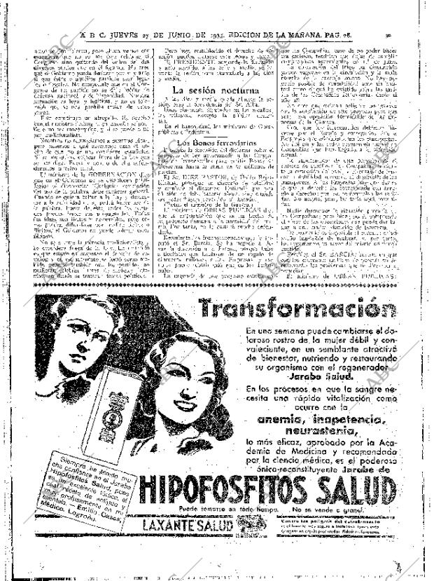 ABC MADRID 27-06-1935 página 28