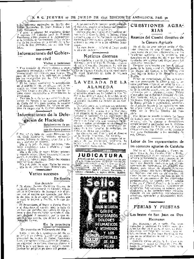 ABC SEVILLA 27-06-1935 página 30