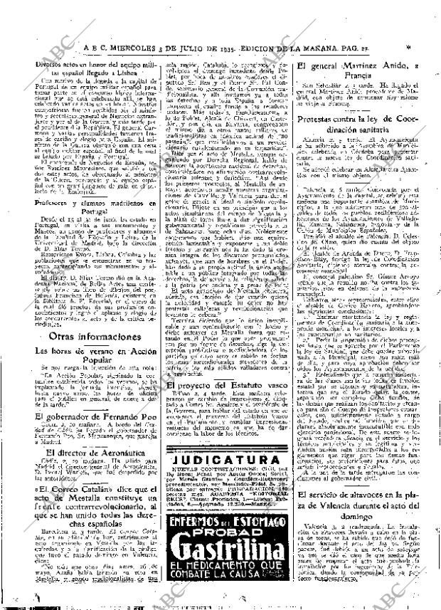 ABC MADRID 03-07-1935 página 22