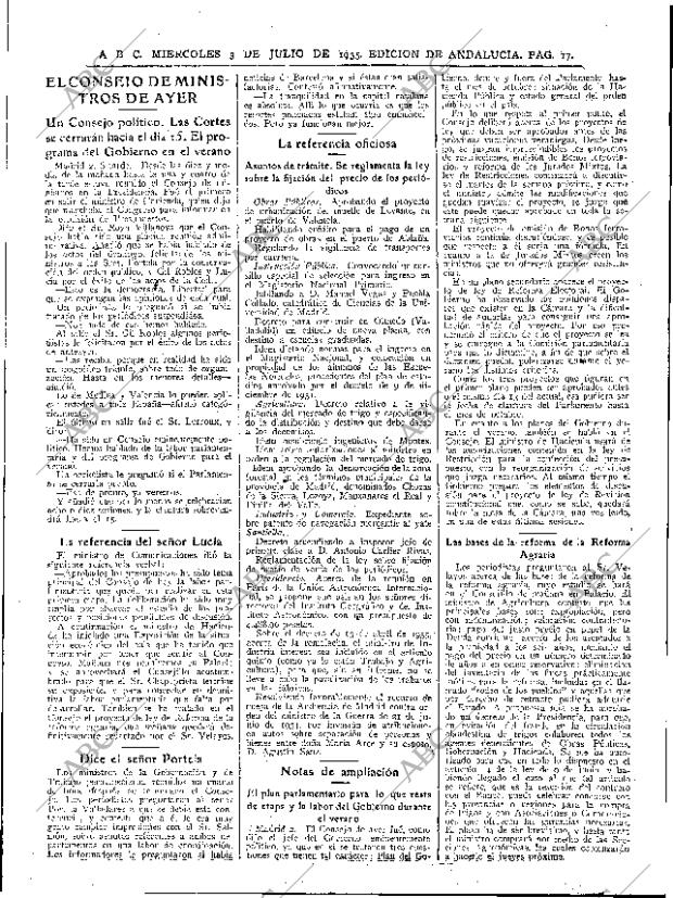 ABC SEVILLA 03-07-1935 página 17