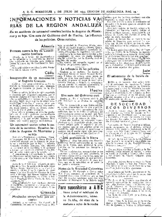 ABC SEVILLA 03-07-1935 página 29