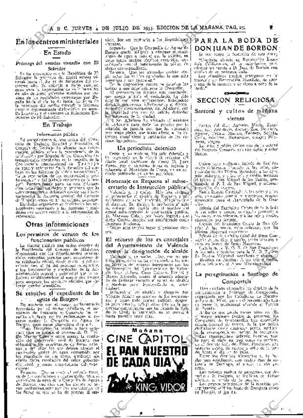 ABC MADRID 04-07-1935 página 23