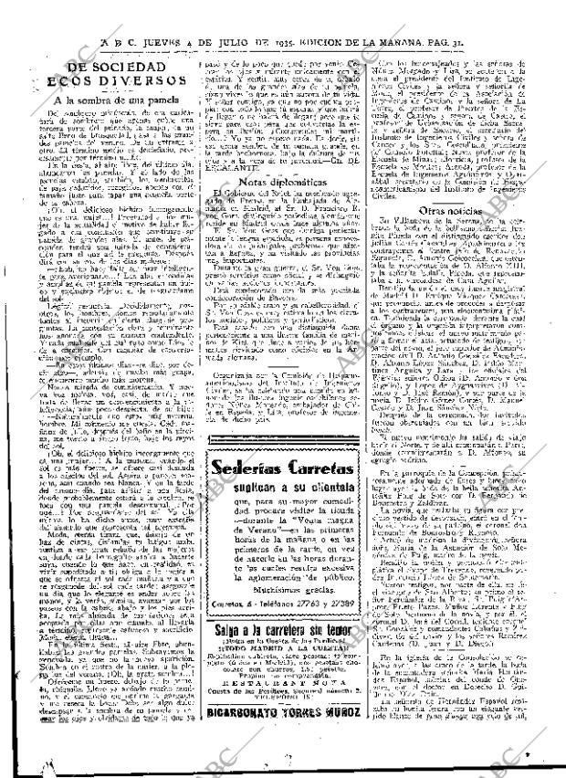 ABC MADRID 04-07-1935 página 31