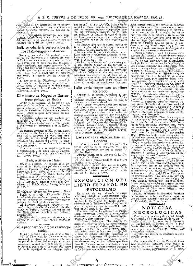 ABC MADRID 04-07-1935 página 38
