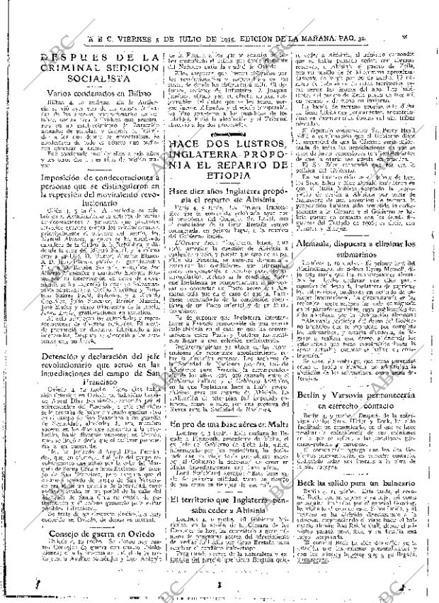 ABC MADRID 05-07-1935 página 32