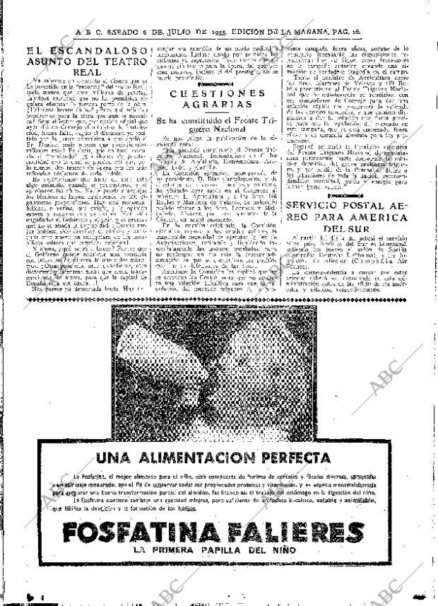 ABC MADRID 06-07-1935 página 16