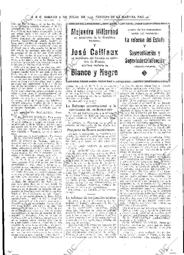 ABC MADRID 06-07-1935 página 25