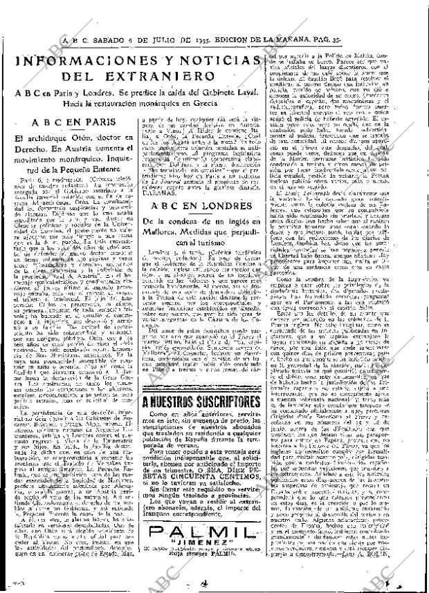 ABC MADRID 06-07-1935 página 35