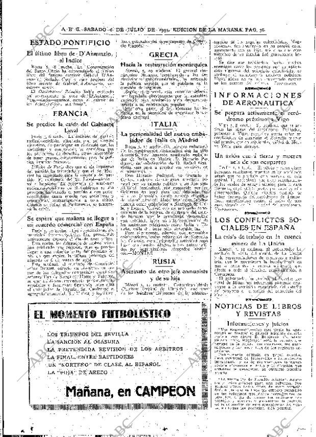 ABC MADRID 06-07-1935 página 36