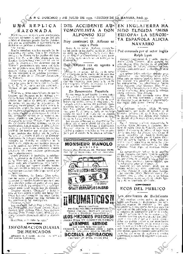ABC MADRID 07-07-1935 página 29