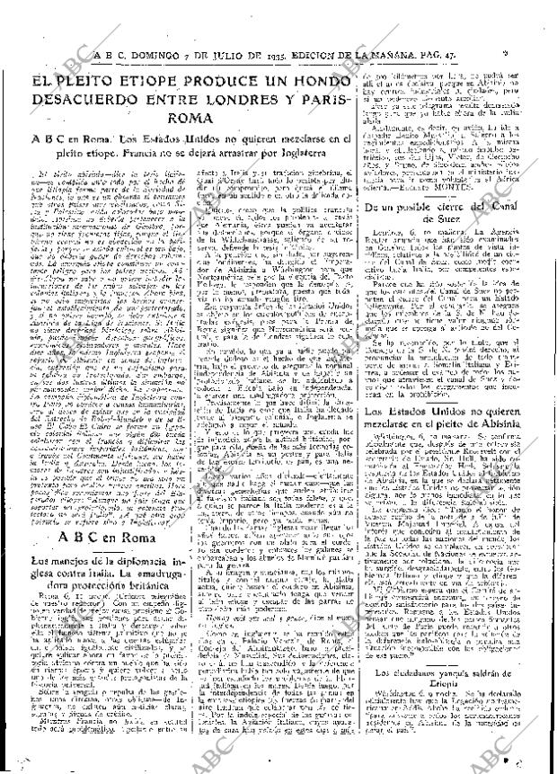 ABC MADRID 07-07-1935 página 39