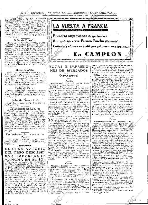 ABC MADRID 07-07-1935 página 49