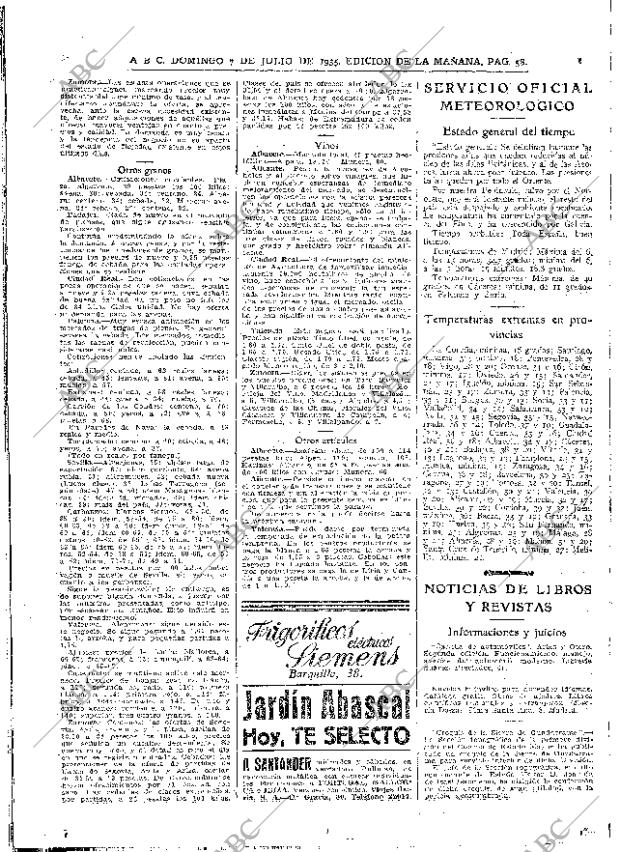 ABC MADRID 07-07-1935 página 50