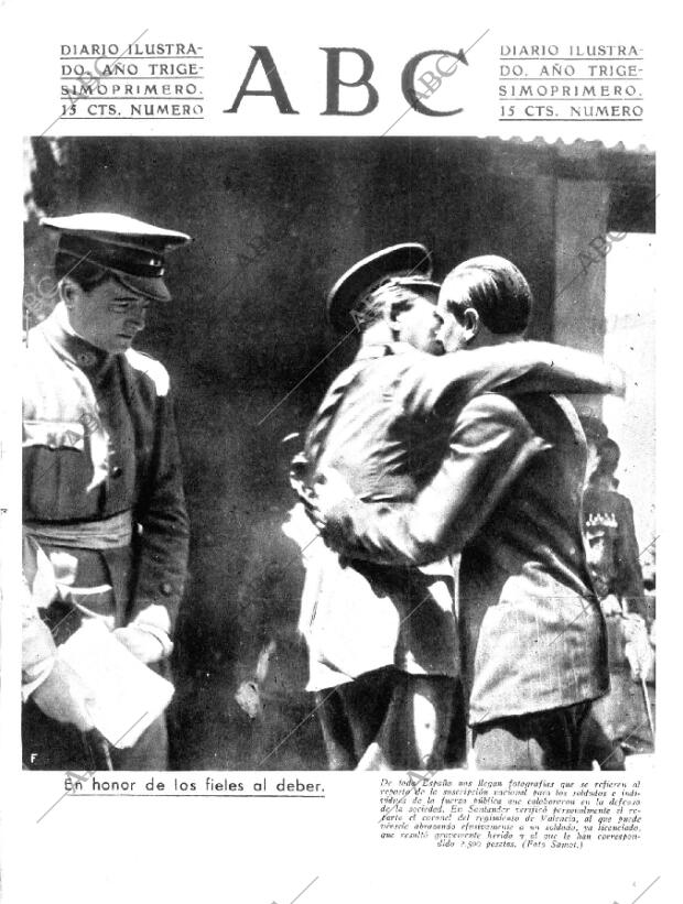 ABC MADRID 09-07-1935 página 1