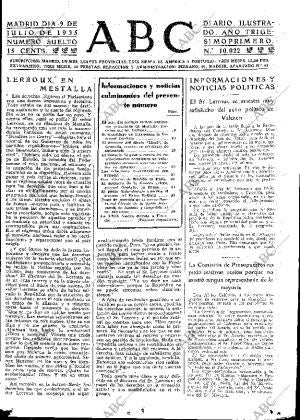 ABC MADRID 09-07-1935 página 15