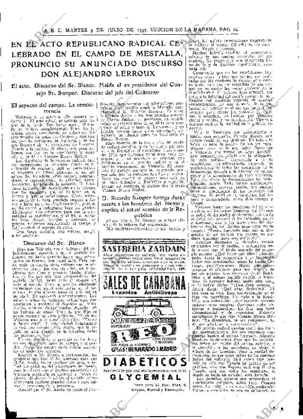 ABC MADRID 09-07-1935 página 19