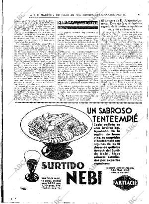 ABC MADRID 09-07-1935 página 20