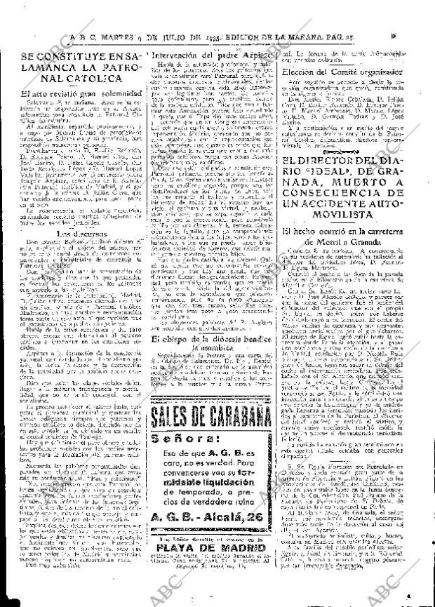 ABC MADRID 09-07-1935 página 23
