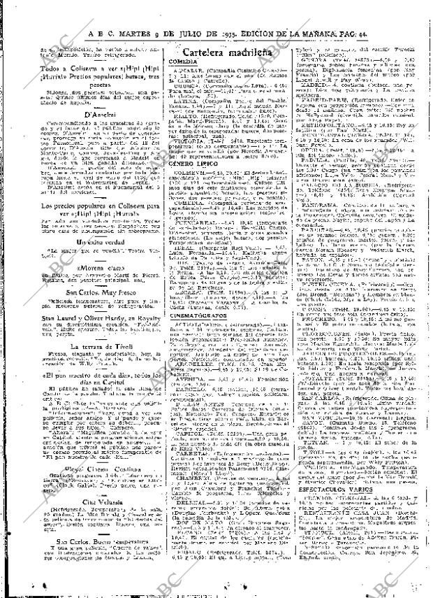 ABC MADRID 09-07-1935 página 44