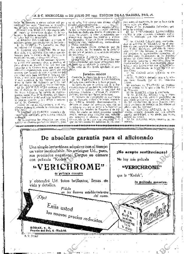 ABC MADRID 10-07-1935 página 26