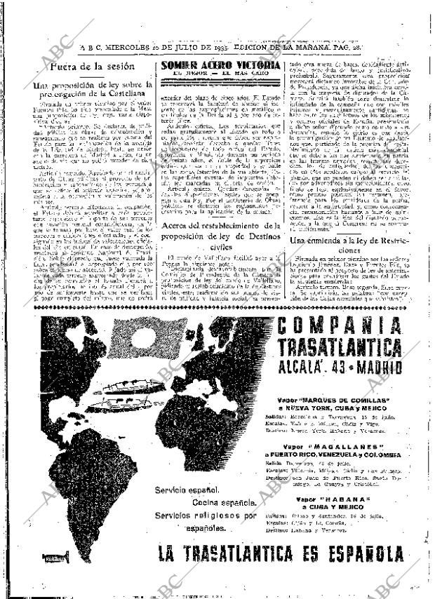 ABC MADRID 10-07-1935 página 28
