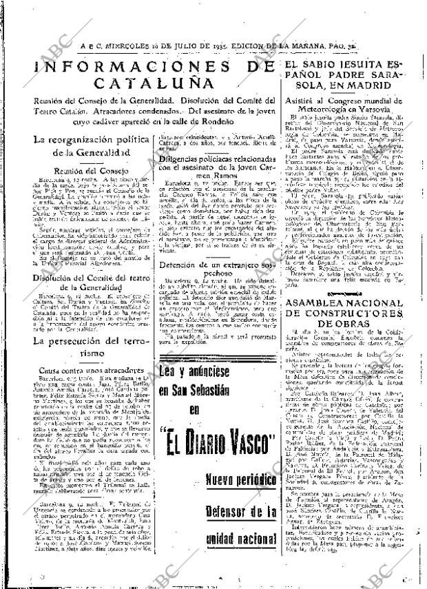 ABC MADRID 10-07-1935 página 32