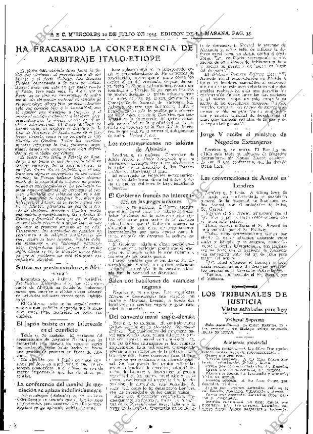 ABC MADRID 10-07-1935 página 35