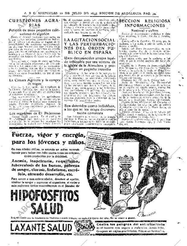 ABC SEVILLA 10-07-1935 página 32