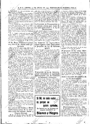 ABC MADRID 11-07-1935 página 20