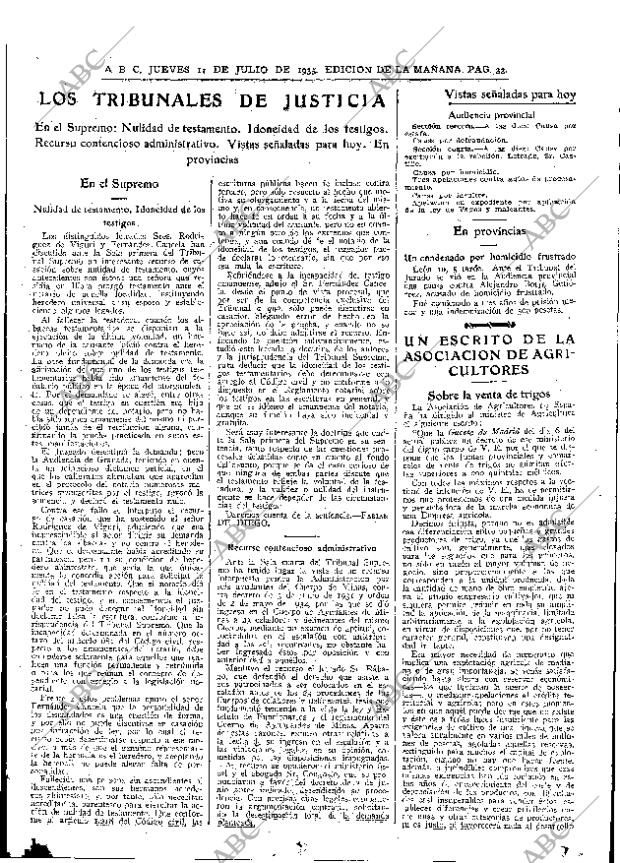 ABC MADRID 11-07-1935 página 33