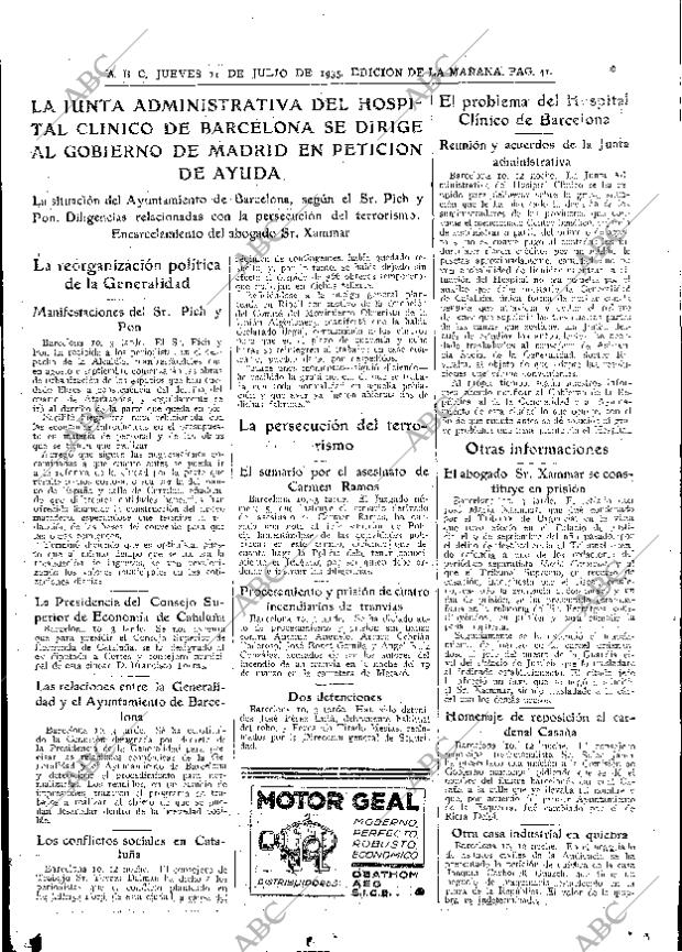 ABC MADRID 11-07-1935 página 41