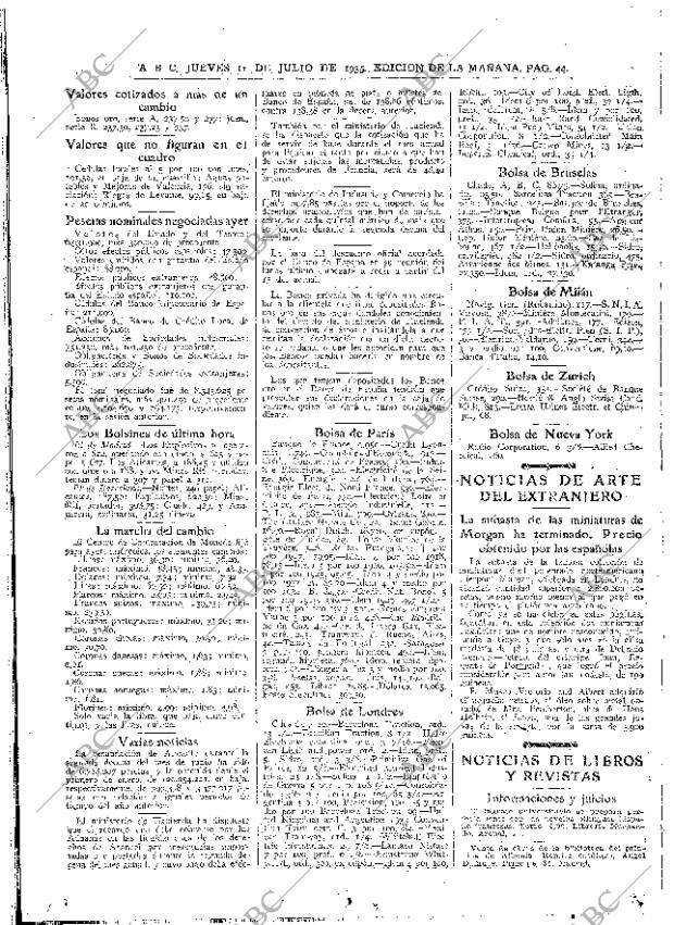 ABC MADRID 11-07-1935 página 44