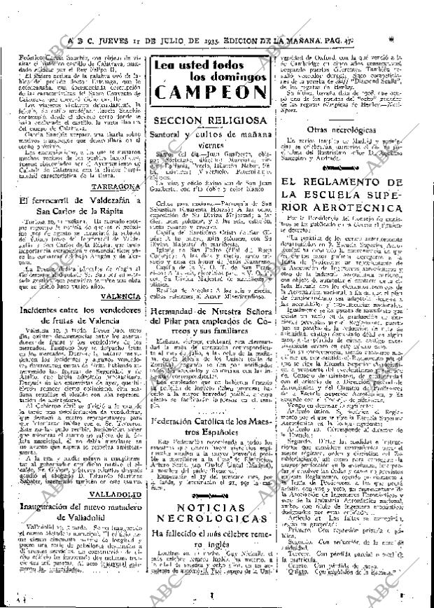 ABC MADRID 11-07-1935 página 47