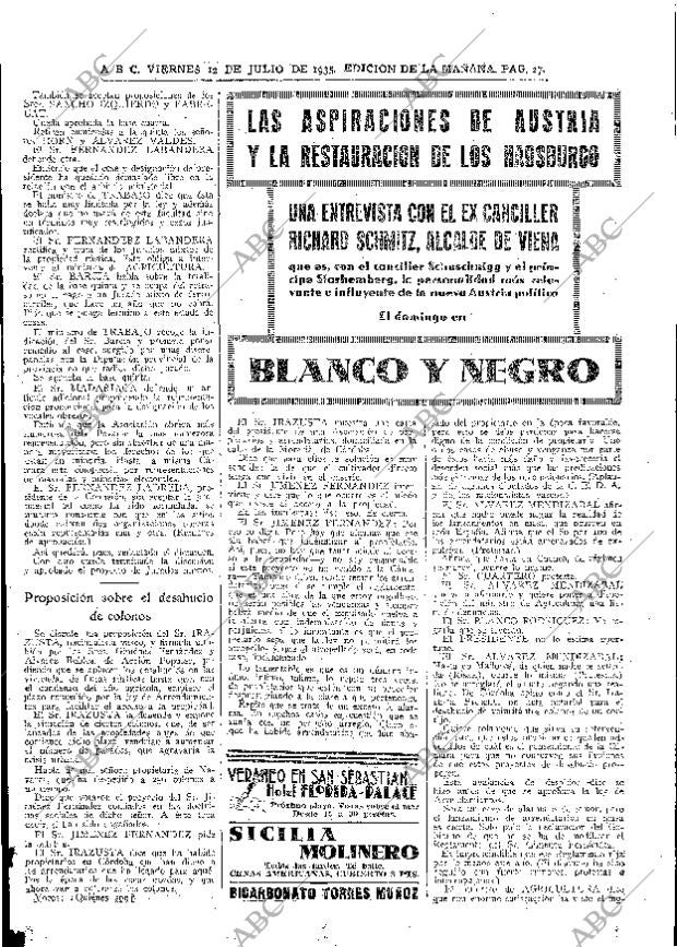 ABC MADRID 12-07-1935 página 27