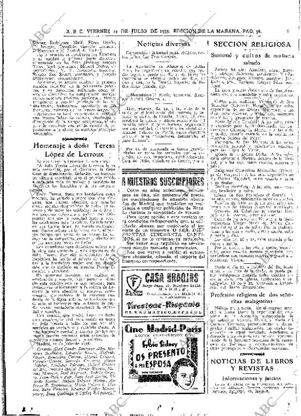 ABC MADRID 12-07-1935 página 38