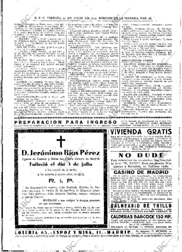 ABC MADRID 12-07-1935 página 46