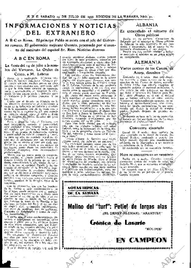 ABC MADRID 13-07-1935 página 31