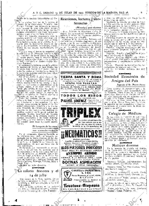 ABC MADRID 13-07-1935 página 36