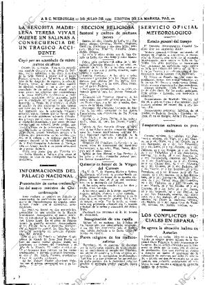 ABC MADRID 17-07-1935 página 20