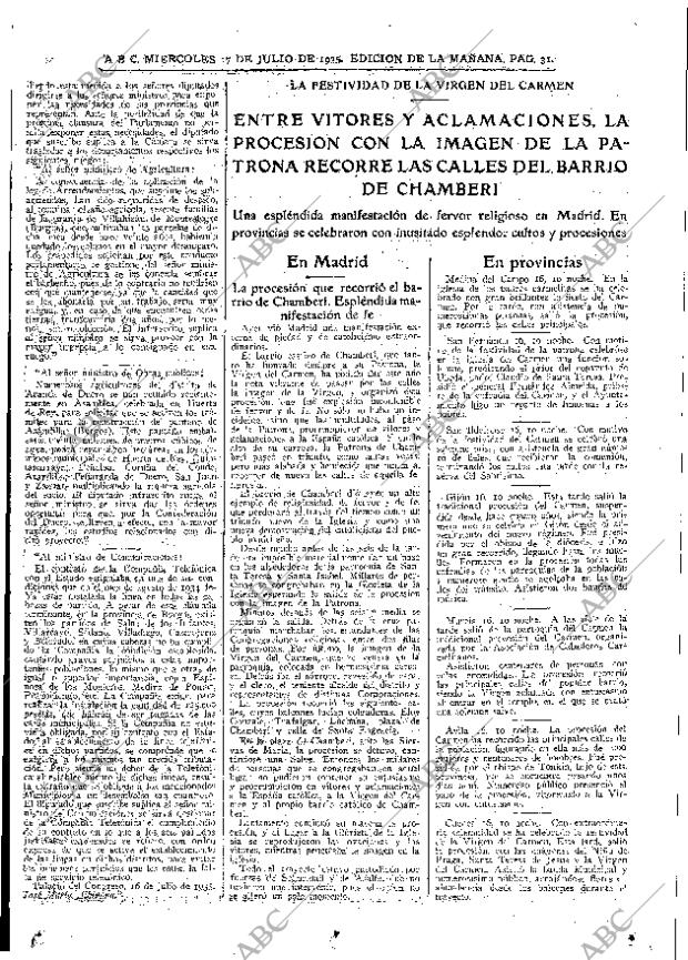 ABC MADRID 17-07-1935 página 31