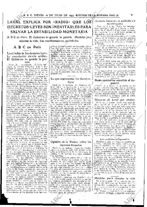 ABC MADRID 18-07-1935 página 33