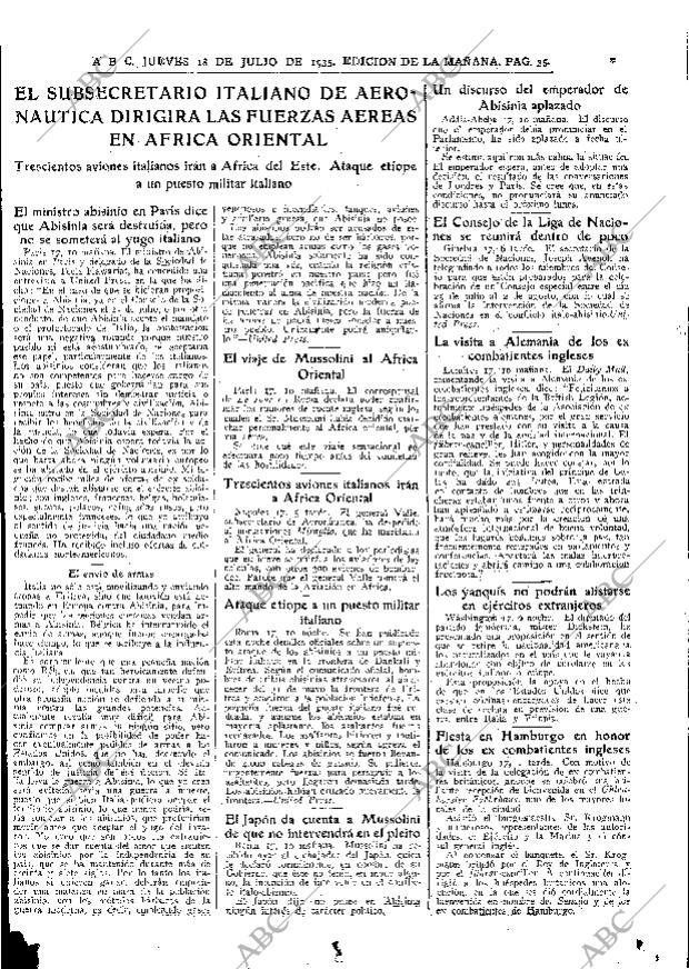 ABC MADRID 18-07-1935 página 35