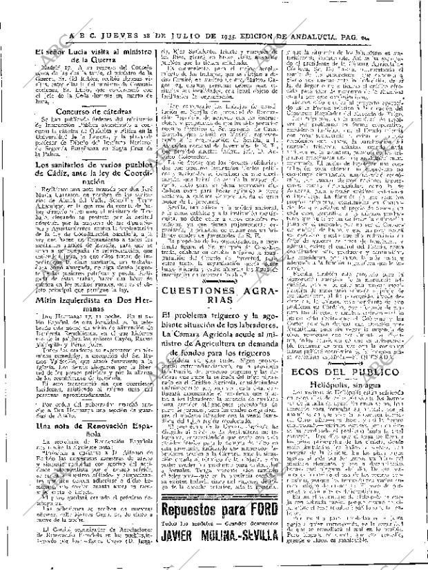 ABC SEVILLA 18-07-1935 página 20