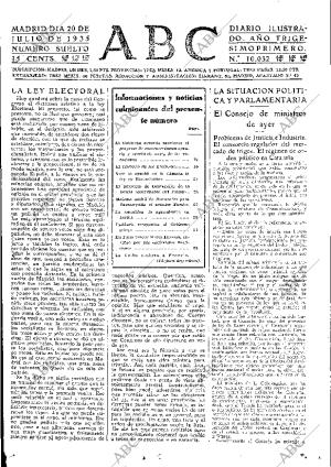 ABC MADRID 20-07-1935 página 15