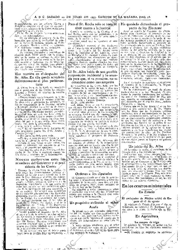 ABC MADRID 20-07-1935 página 18