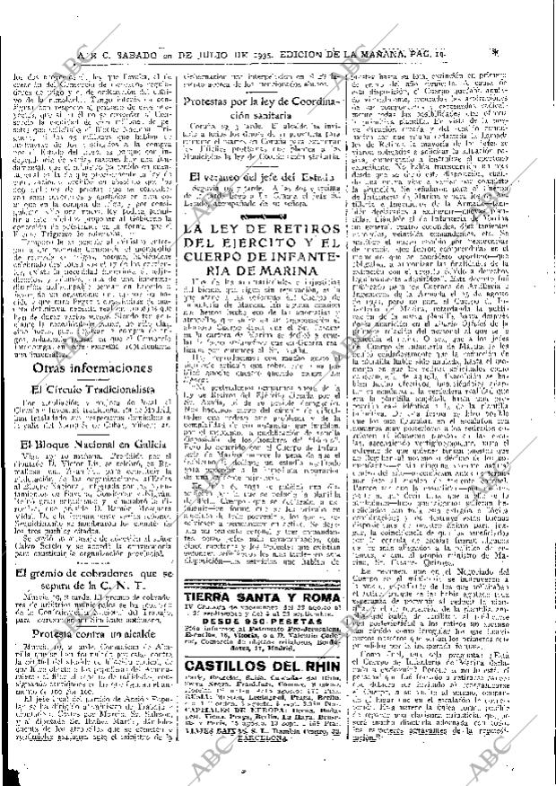 ABC MADRID 20-07-1935 página 19