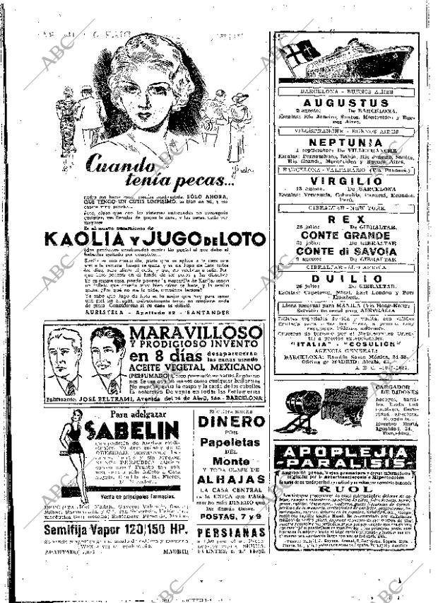 ABC MADRID 20-07-1935 página 2