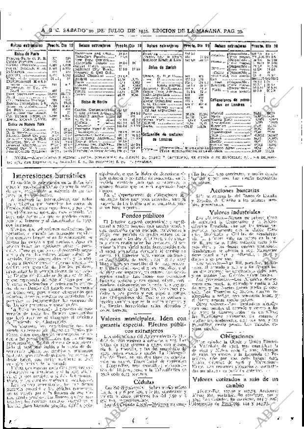 ABC MADRID 20-07-1935 página 39