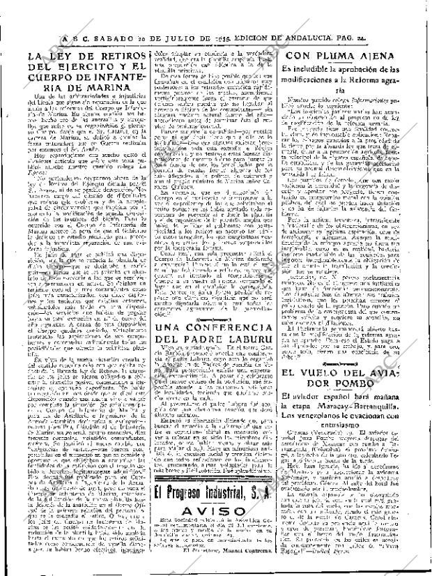 ABC SEVILLA 20-07-1935 página 24