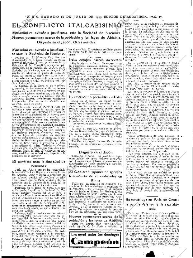 ABC SEVILLA 20-07-1935 página 27